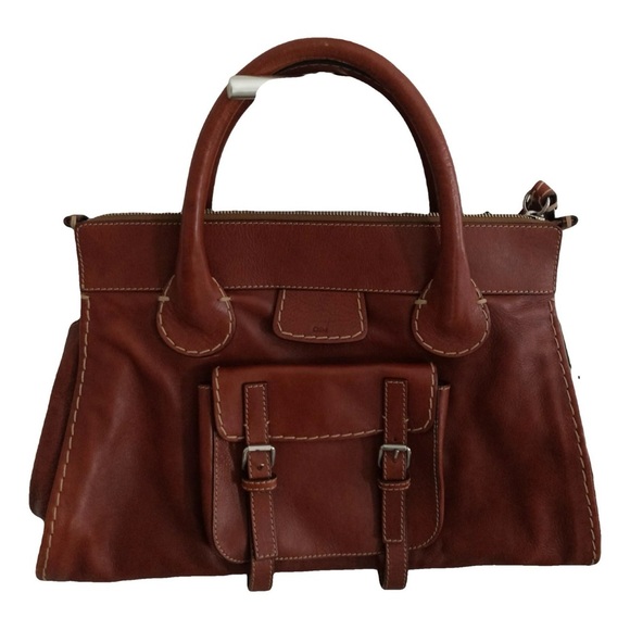 Chloe Edith Bag in Ecureil Brown Large - Picture 1 of 10